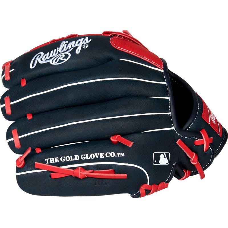 Rawlings Youth Select Pro Lite Series Baseball Glove in Navy/Red | 11.5"