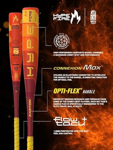 2025 Easton Hype Fire USSSA Baseball Bat -5