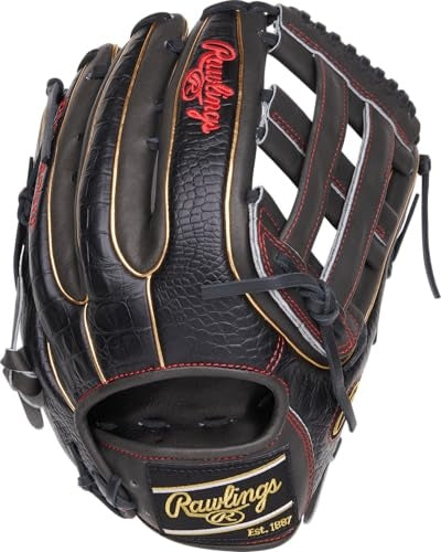 Rawlings Heart of the Hide 12.75" Croc Outfield Baseball Glove
