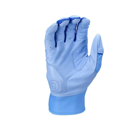 Rawlings | Adult Workhorse Baseball Batting Gloves | Columbia Blue/Royal