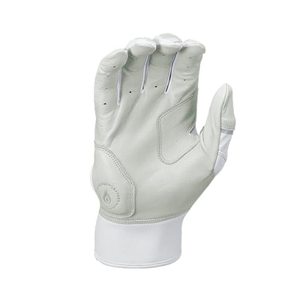 Rawlings | Adult Workhorse Baseball Batting Gloves | White/White