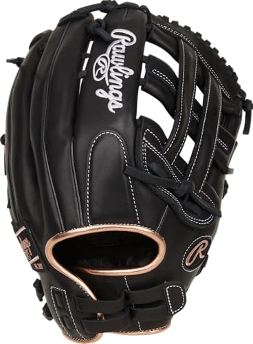 Rawlings | R9 Series Fastpitch Softball Glove | 13' | Pro H-Web | Black