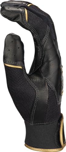 Rawlings | PRO Preferred Baseball Batting Gloves | Black