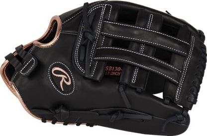 Rawlings | R9 Series Fastpitch Softball Glove | 13' | Pro H-Web | Black