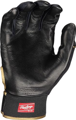 Rawlings | PRO Preferred Baseball Batting Gloves | Black