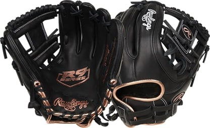 Rawlings | R9 Series Fastpitch Softball Glove | 11.75' | Pro I-Web | Black