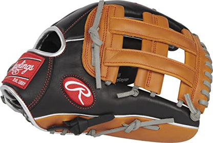 Rawlings Senior R9 Series Contour Baseball Glove in Black | 12"