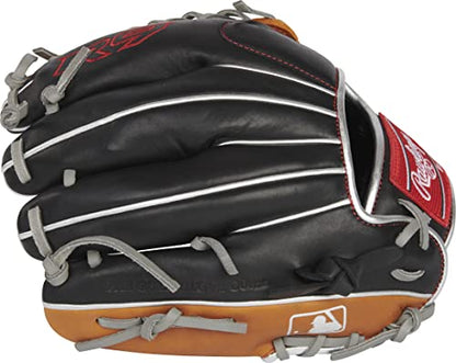 Rawlings Senior R9 Series Contour Baseball Glove in Black | 11.5"