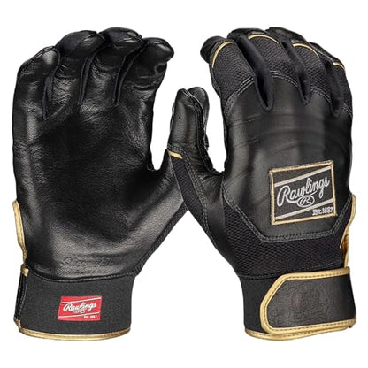 Rawlings | PRO Preferred Baseball Batting Gloves | Black